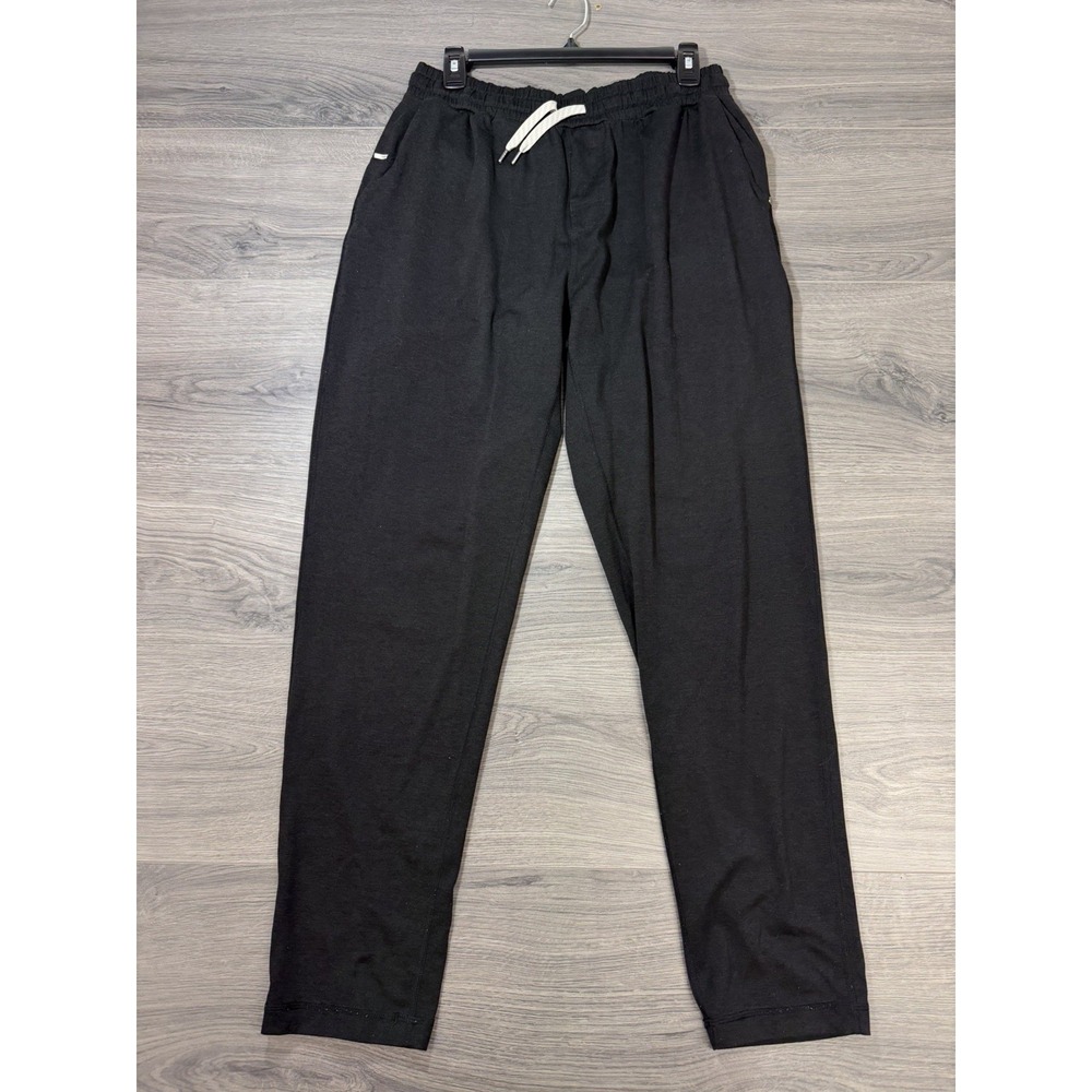 Vuori Joggers Mens XL Black Ponto Performance Pant V418 DreamKnit Stretch Gym
